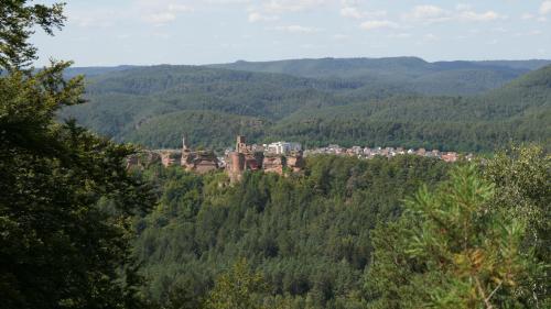 Burgmassiv Alt-Dahn